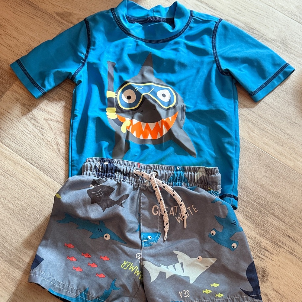 Carters swim set- toddler 18 months